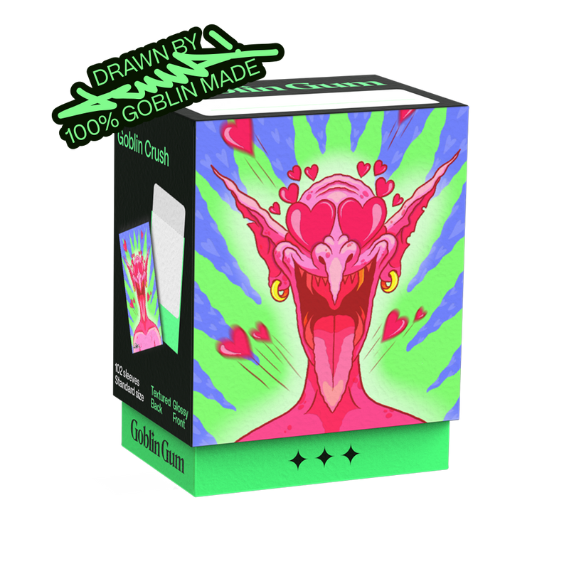 goblin card sleeves Krazz Kilgrin Bomber 100 Matte TCG Trading (FN4S) Flesh and Blood (FAB) Fantasy North - Pik -